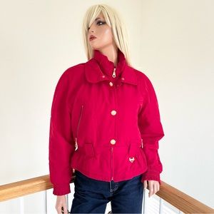 FERA Vintage Red Puffer Jacket
